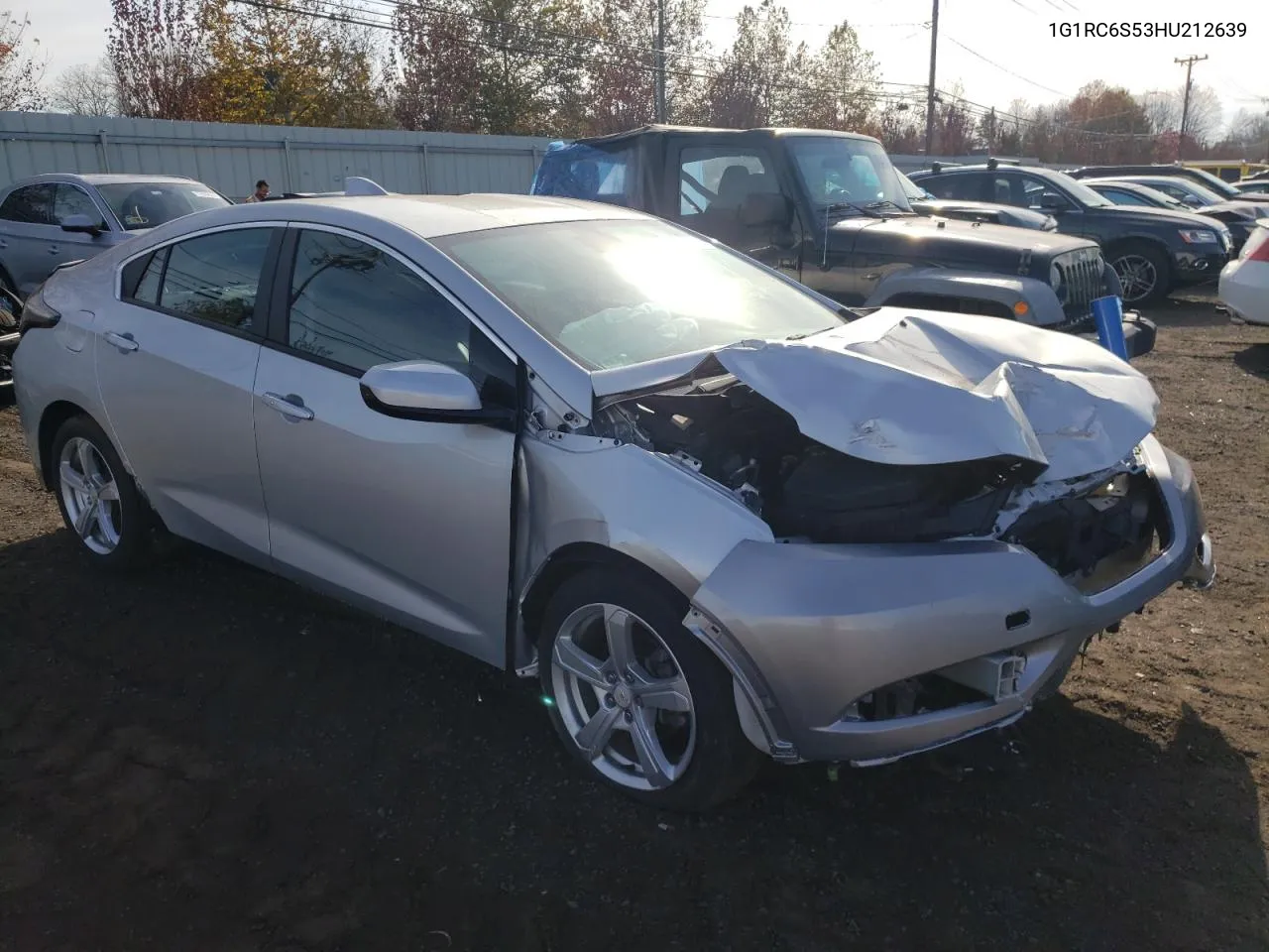 2017 Chevrolet Volt Lt VIN: 1G1RC6S53HU212639 Lot: 78463974