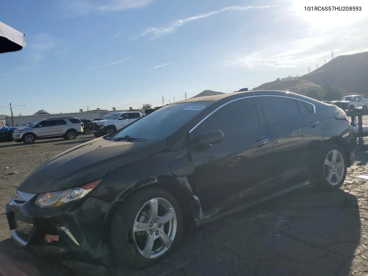 2017 Chevrolet Volt Lt VIN: 1G1RC6S57HU208593 Lot: 81101424