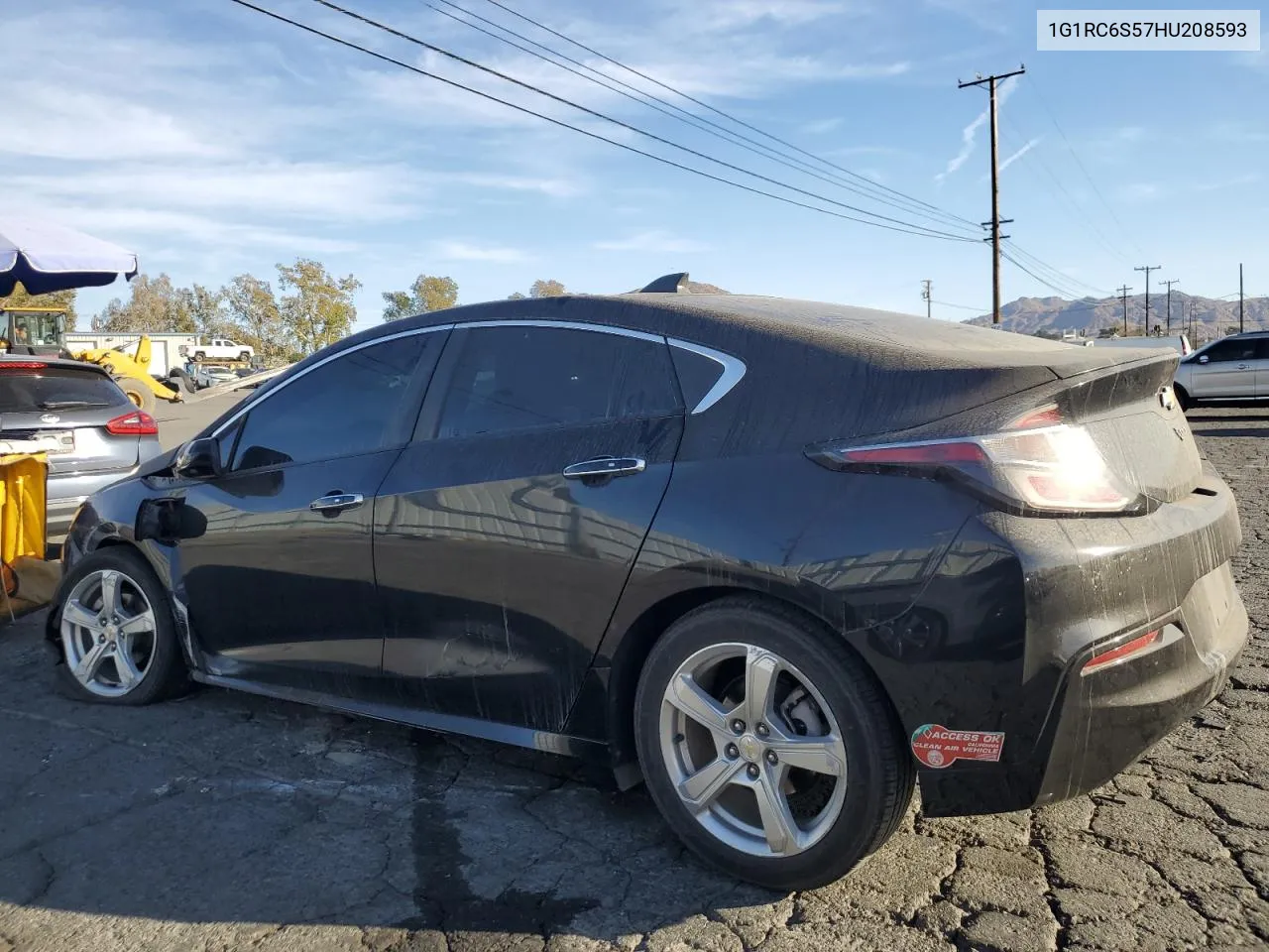 2017 Chevrolet Volt Lt VIN: 1G1RC6S57HU208593 Lot: 81101424