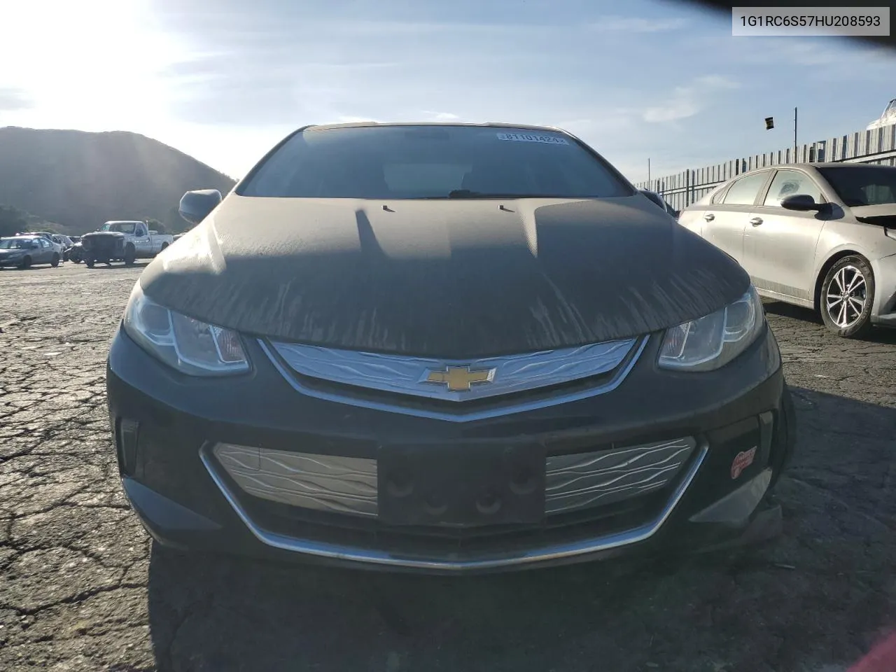 2017 Chevrolet Volt Lt VIN: 1G1RC6S57HU208593 Lot: 81101424