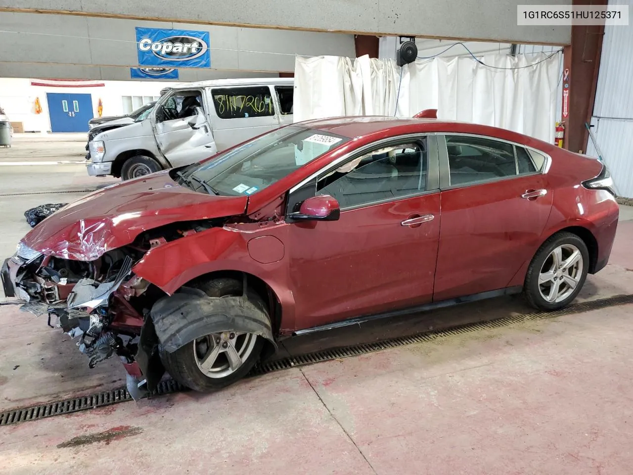 2017 Chevrolet Volt Lt VIN: 1G1RC6S51HU125371 Lot: 81269854