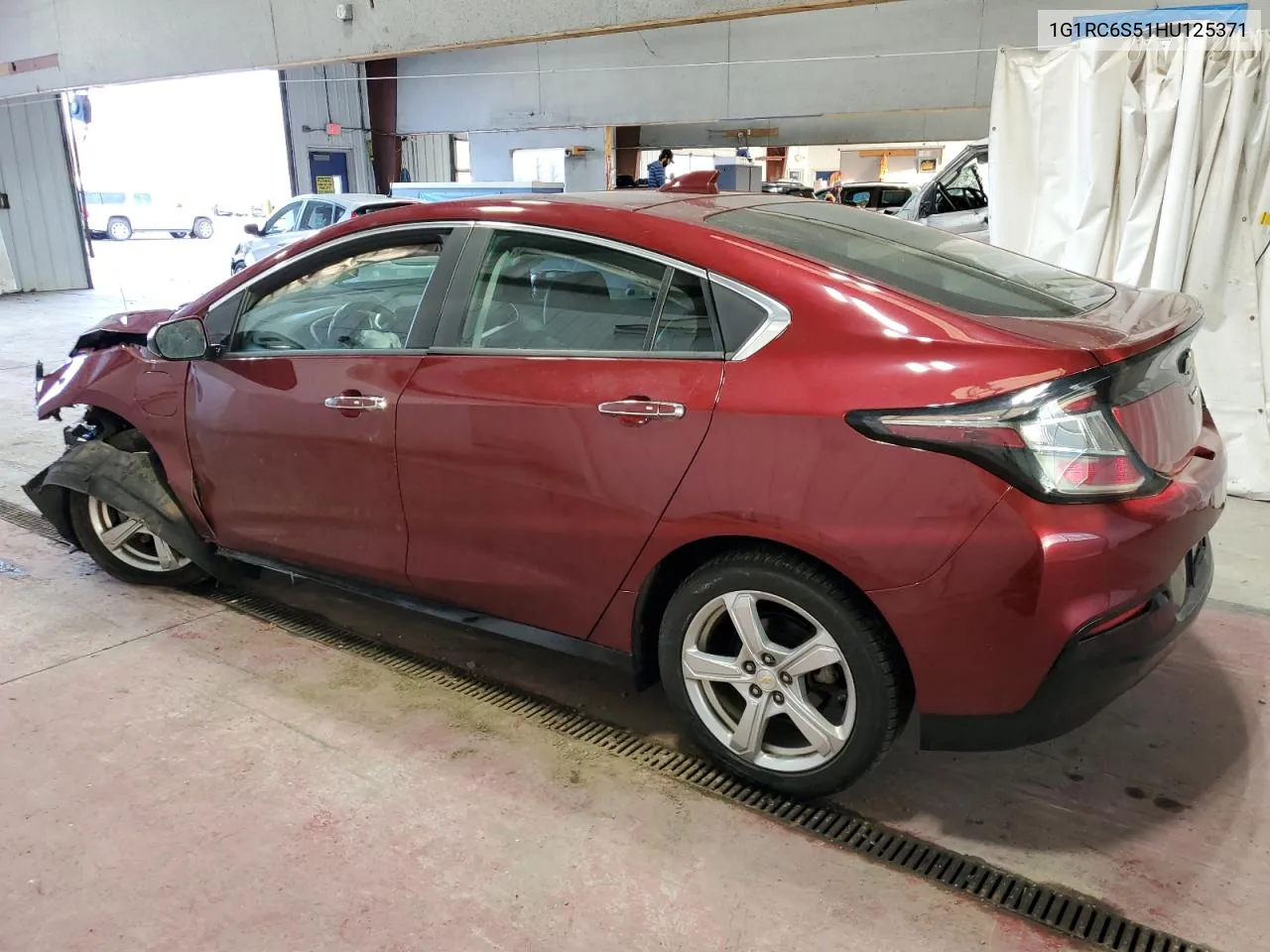 2017 Chevrolet Volt Lt VIN: 1G1RC6S51HU125371 Lot: 81269854