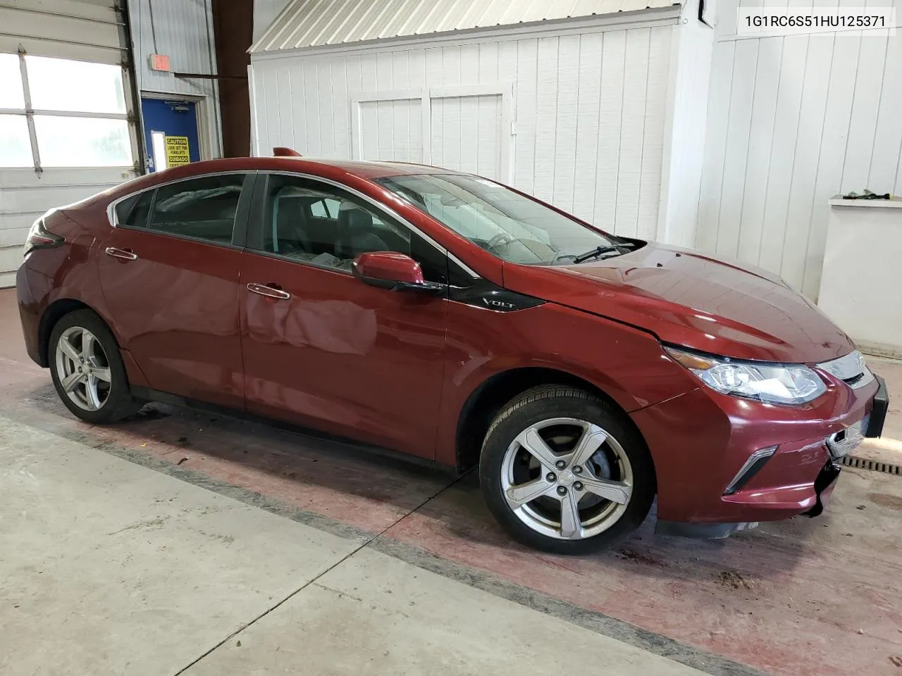 2017 Chevrolet Volt Lt VIN: 1G1RC6S51HU125371 Lot: 81269854