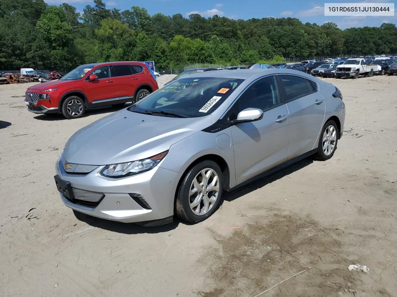 2018 Chevrolet Volt Premier VIN: 1G1RD6S51JU130444 Lot: 59058434