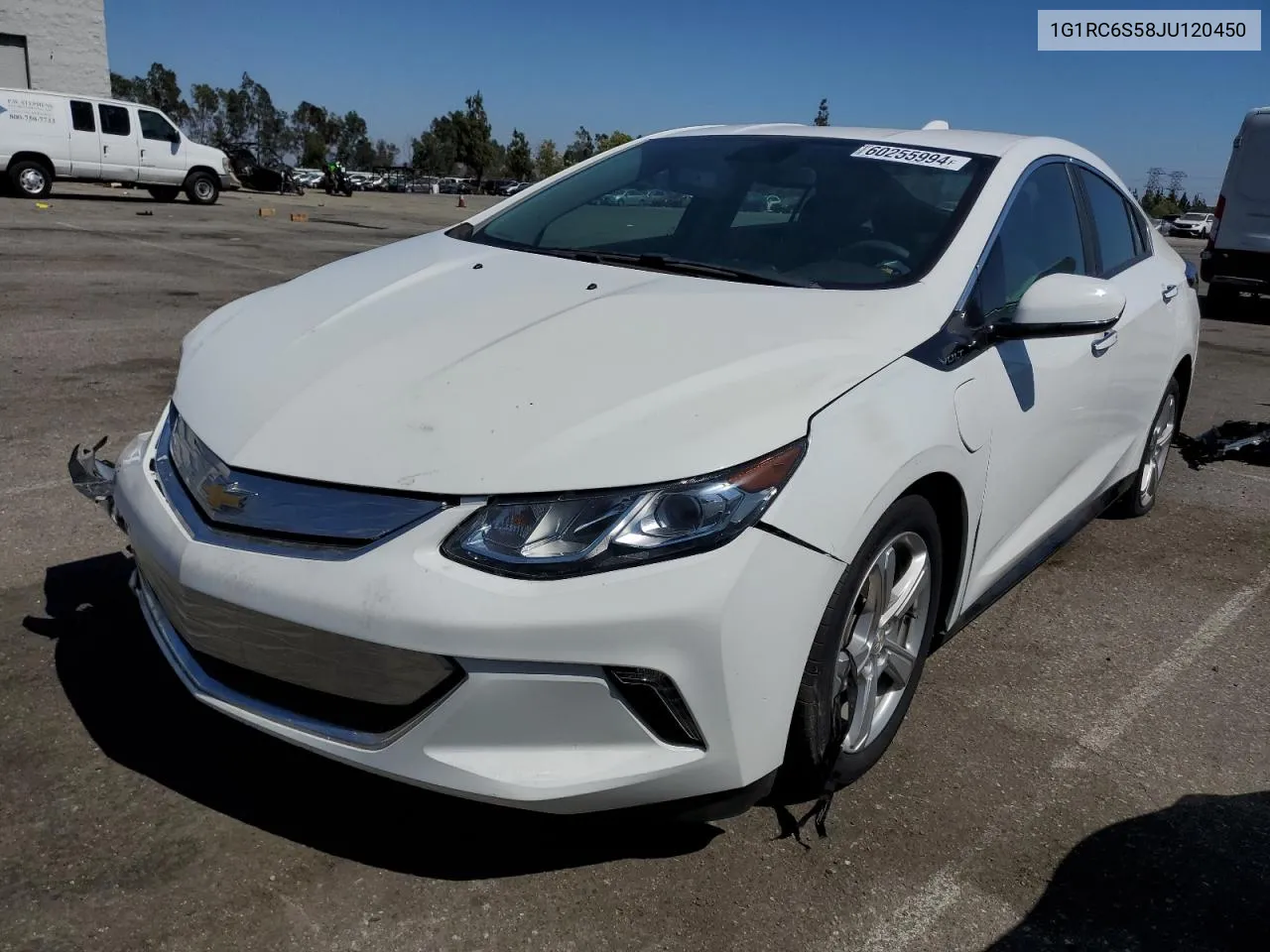 2018 Chevrolet Volt Lt VIN: 1G1RC6S58JU120450 Lot: 60255994