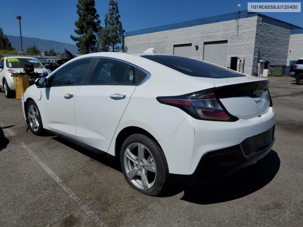 2018 Chevrolet Volt Lt VIN: 1G1RC6S58JU120450 Lot: 60255994