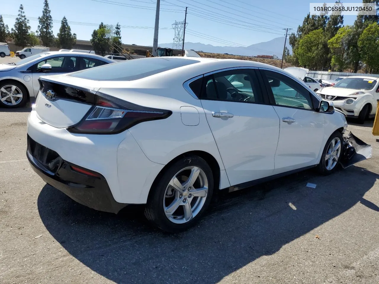 2018 Chevrolet Volt Lt VIN: 1G1RC6S58JU120450 Lot: 60255994