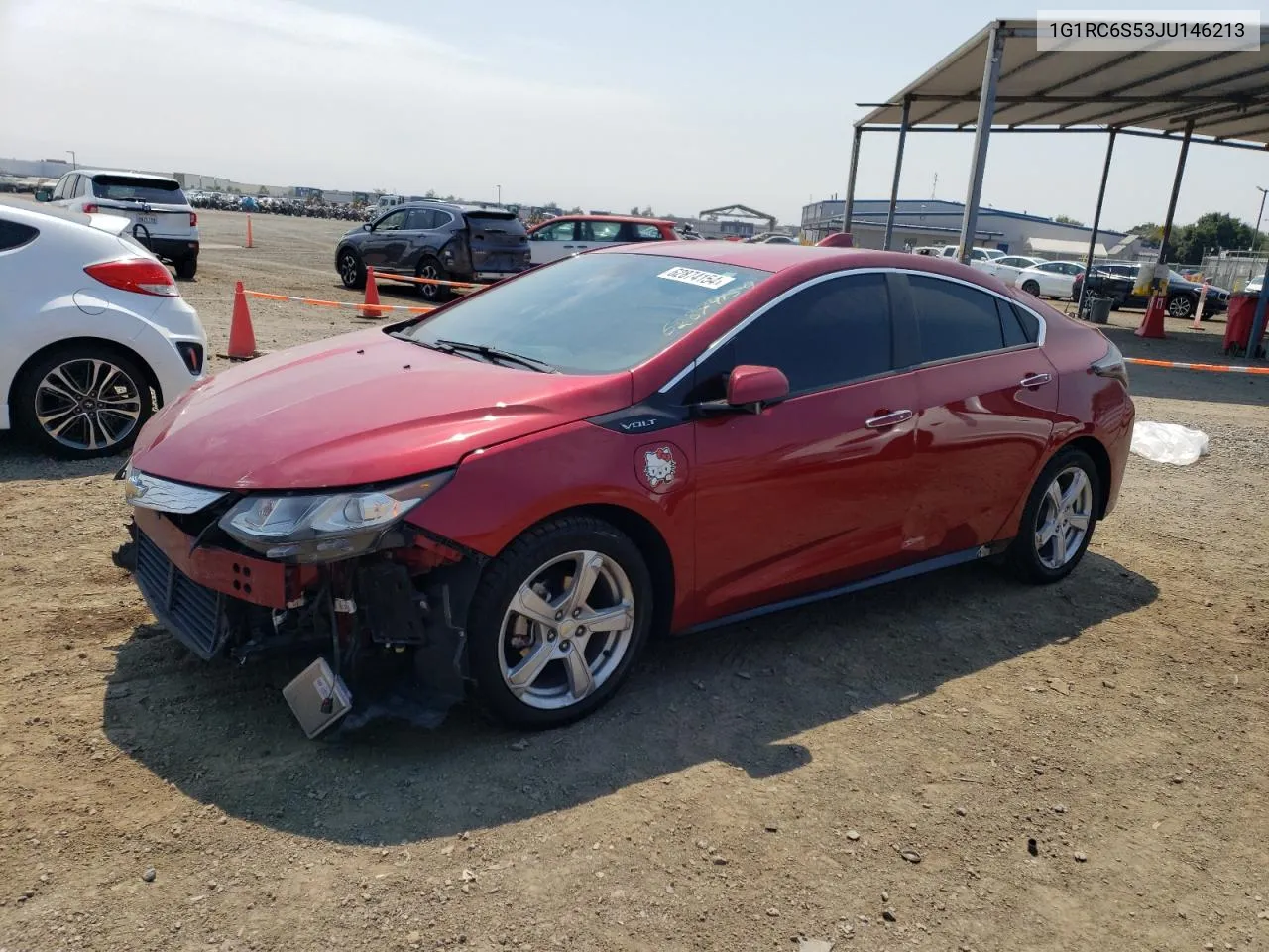 2018 Chevrolet Volt Lt VIN: 1G1RC6S53JU146213 Lot: 62874154