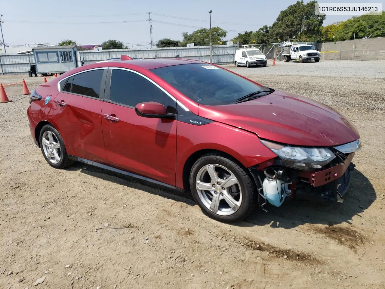 2018 Chevrolet Volt Lt VIN: 1G1RC6S53JU146213 Lot: 62874154