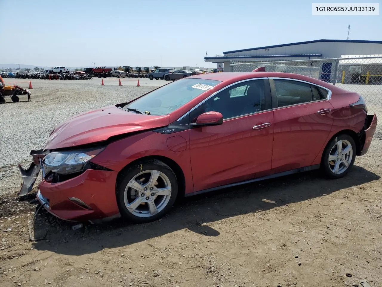 2018 Chevrolet Volt Lt VIN: 1G1RC6S57JU133139 Lot: 63907224