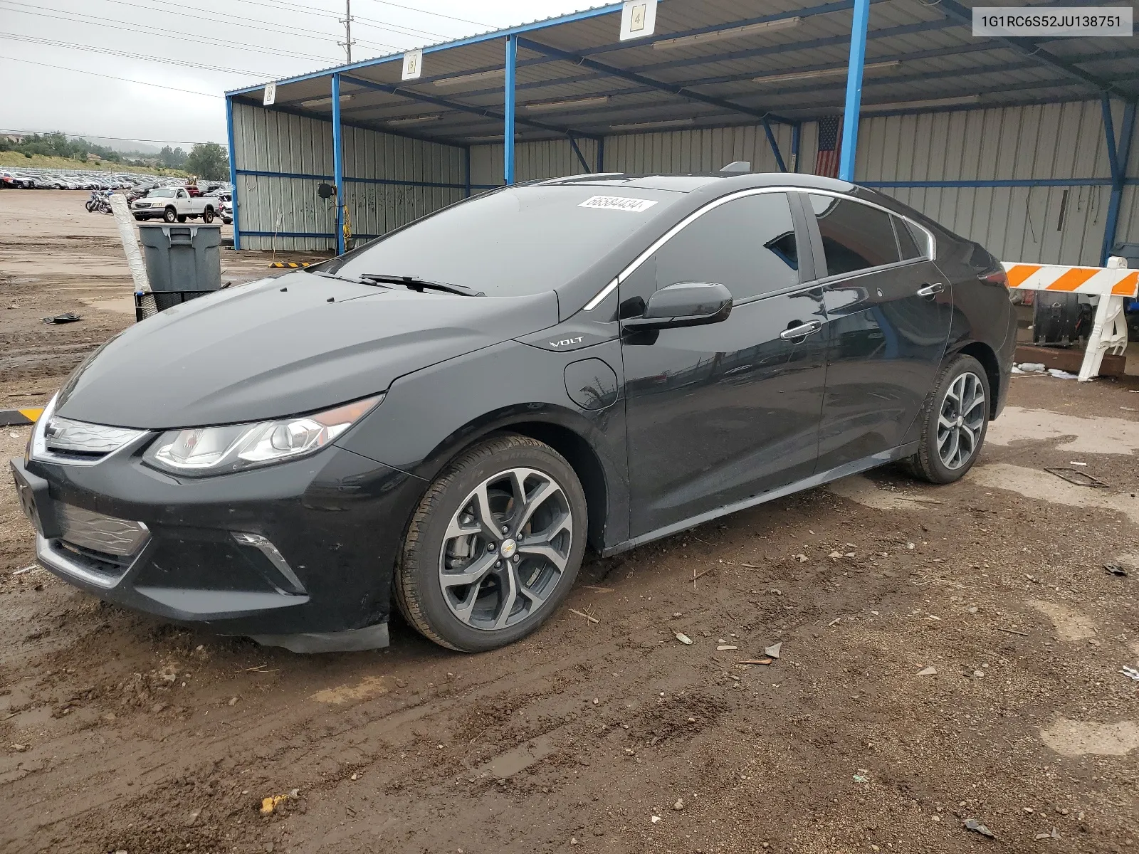 2018 Chevrolet Volt Lt VIN: 1G1RC6S52JU138751 Lot: 66584434