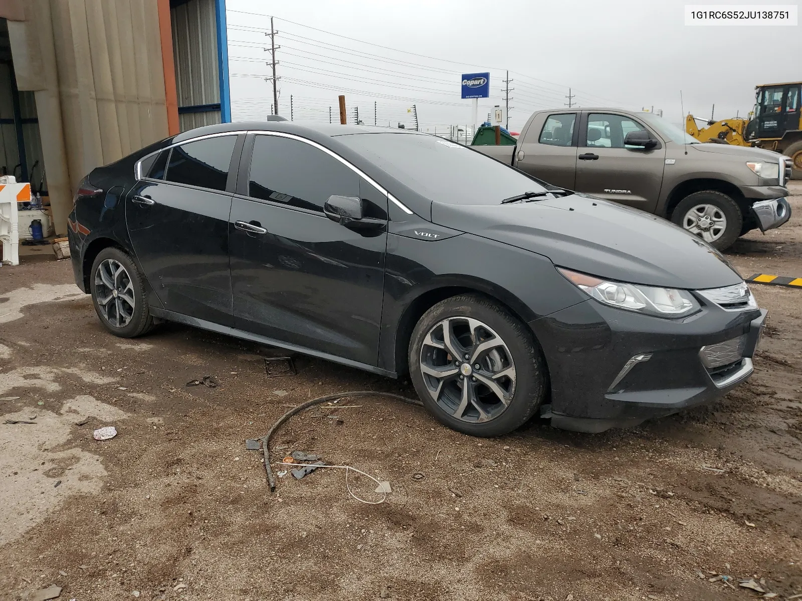 2018 Chevrolet Volt Lt VIN: 1G1RC6S52JU138751 Lot: 66584434