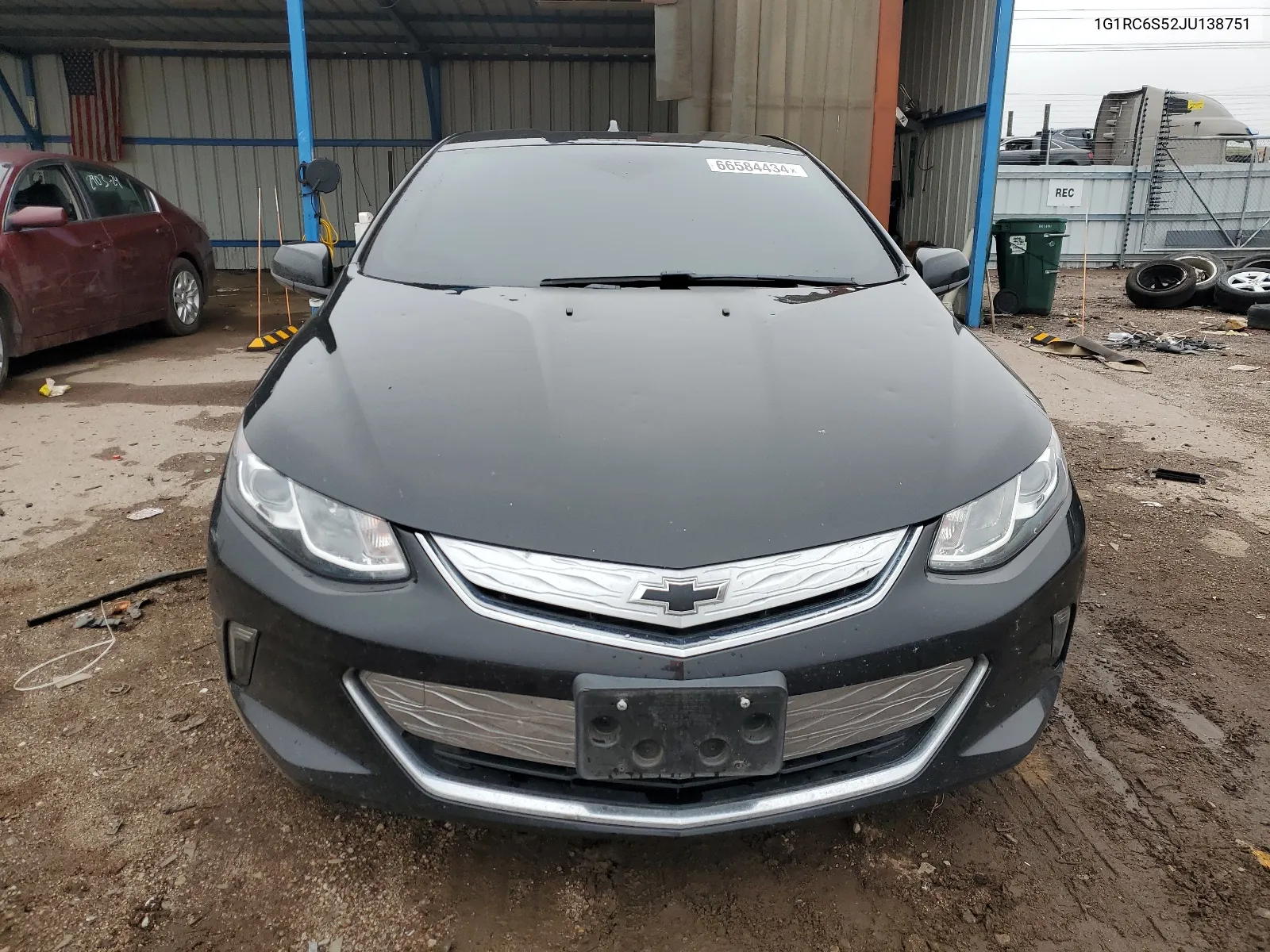 2018 Chevrolet Volt Lt VIN: 1G1RC6S52JU138751 Lot: 66584434