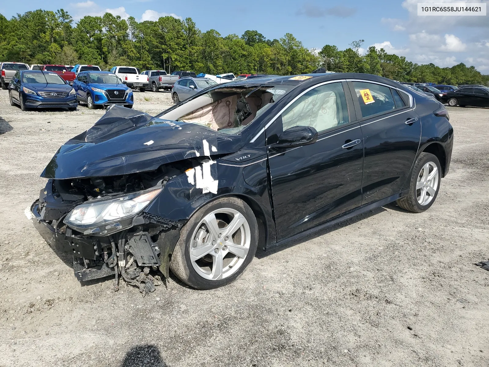 2018 Chevrolet Volt Lt VIN: 1G1RC6S58JU144621 Lot: 67880024