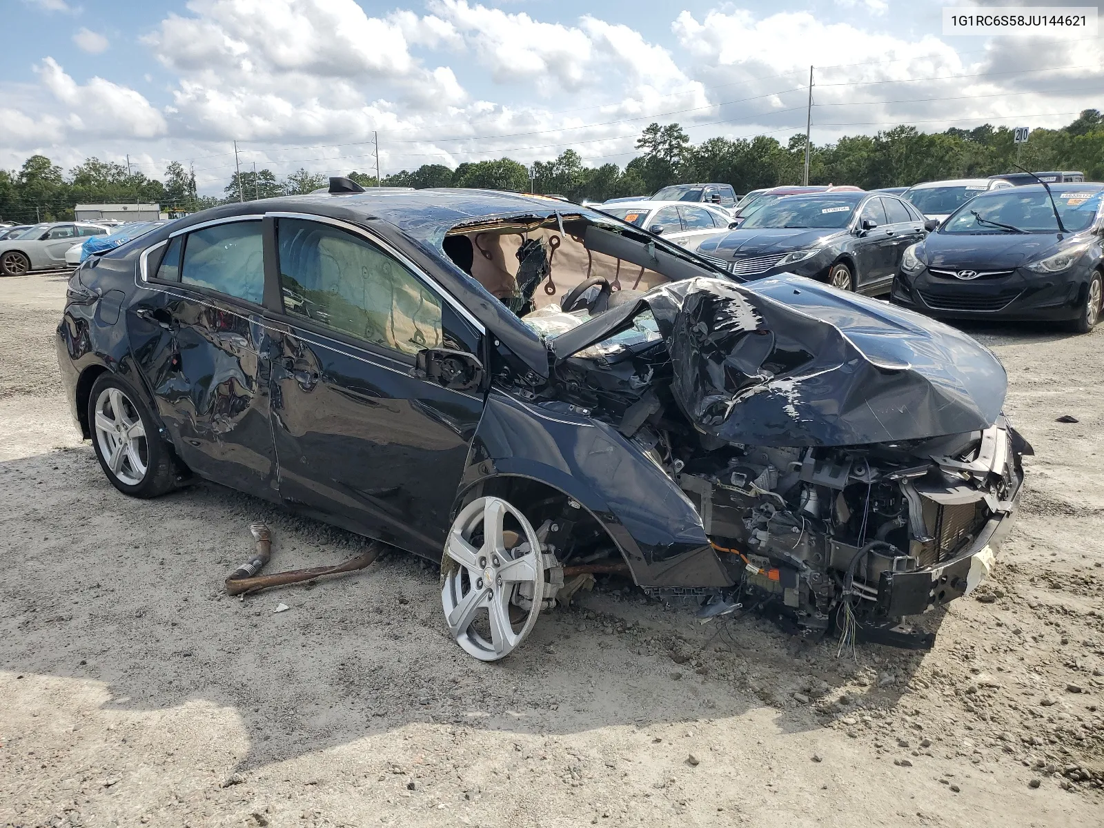 2018 Chevrolet Volt Lt VIN: 1G1RC6S58JU144621 Lot: 67880024