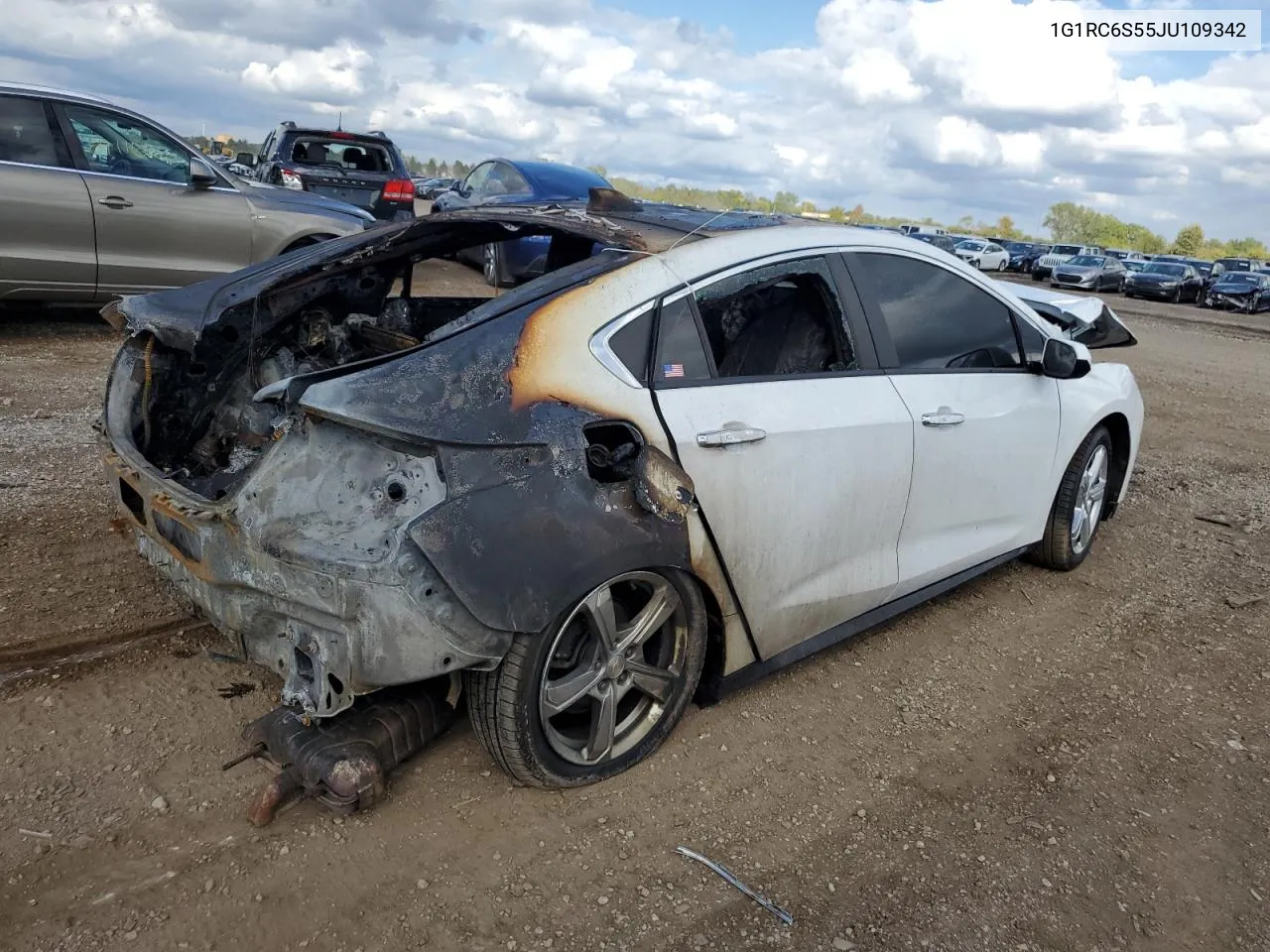 2018 Chevrolet Volt Lt VIN: 1G1RC6S55JU109342 Lot: 69283314