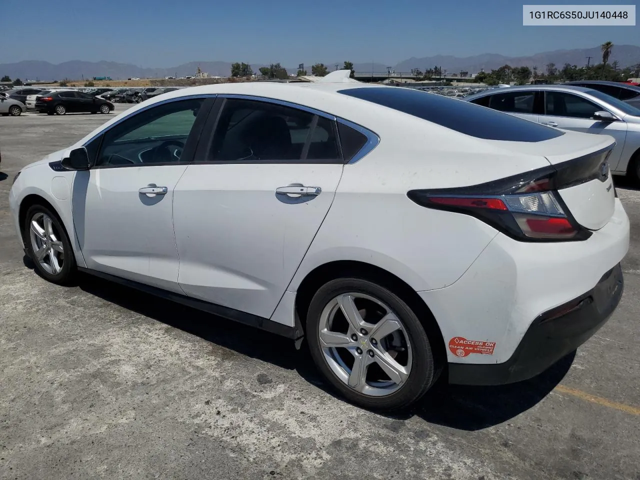 2018 Chevrolet Volt Lt VIN: 1G1RC6S50JU140448 Lot: 69313374