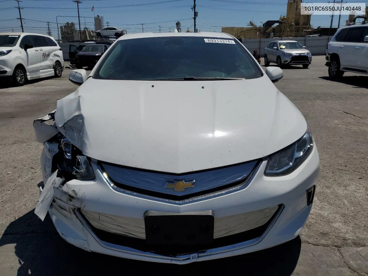 2018 Chevrolet Volt Lt VIN: 1G1RC6S50JU140448 Lot: 69313374