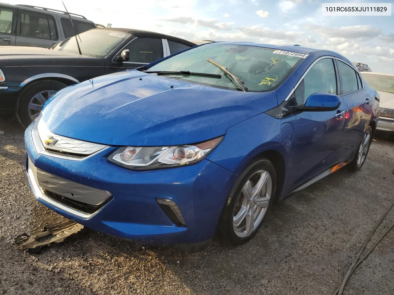 2018 Chevrolet Volt Lt VIN: 1G1RC6S5XJU111829 Lot: 71972894