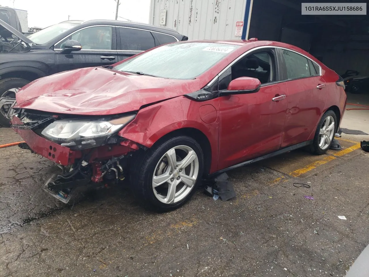 2018 Chevrolet Volt Lt VIN: 1G1RA6S5XJU158686 Lot: 72036224