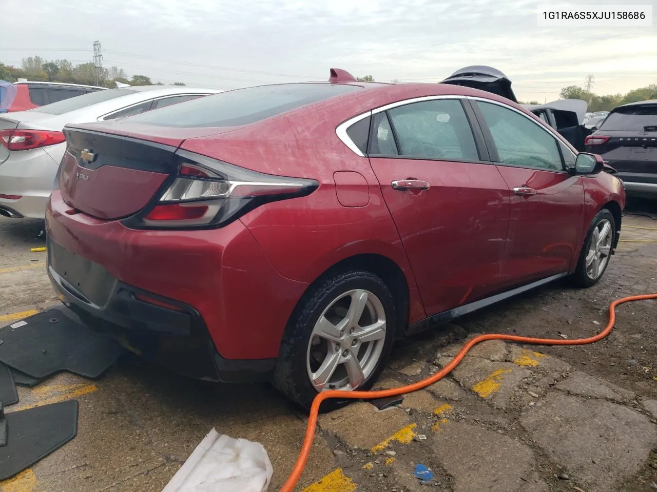 2018 Chevrolet Volt Lt VIN: 1G1RA6S5XJU158686 Lot: 72036224