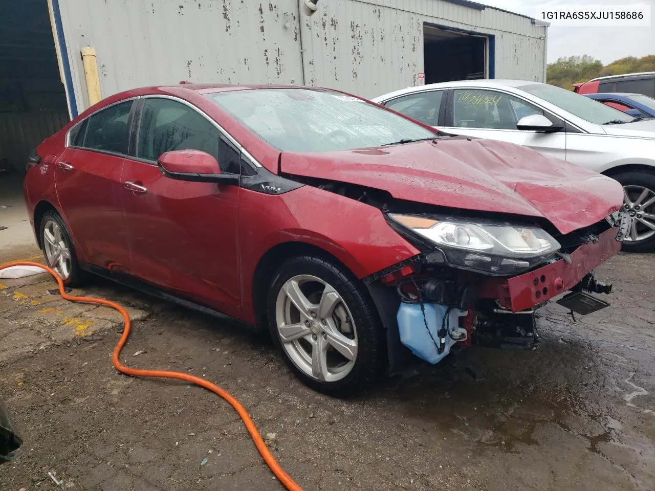 2018 Chevrolet Volt Lt VIN: 1G1RA6S5XJU158686 Lot: 72036224