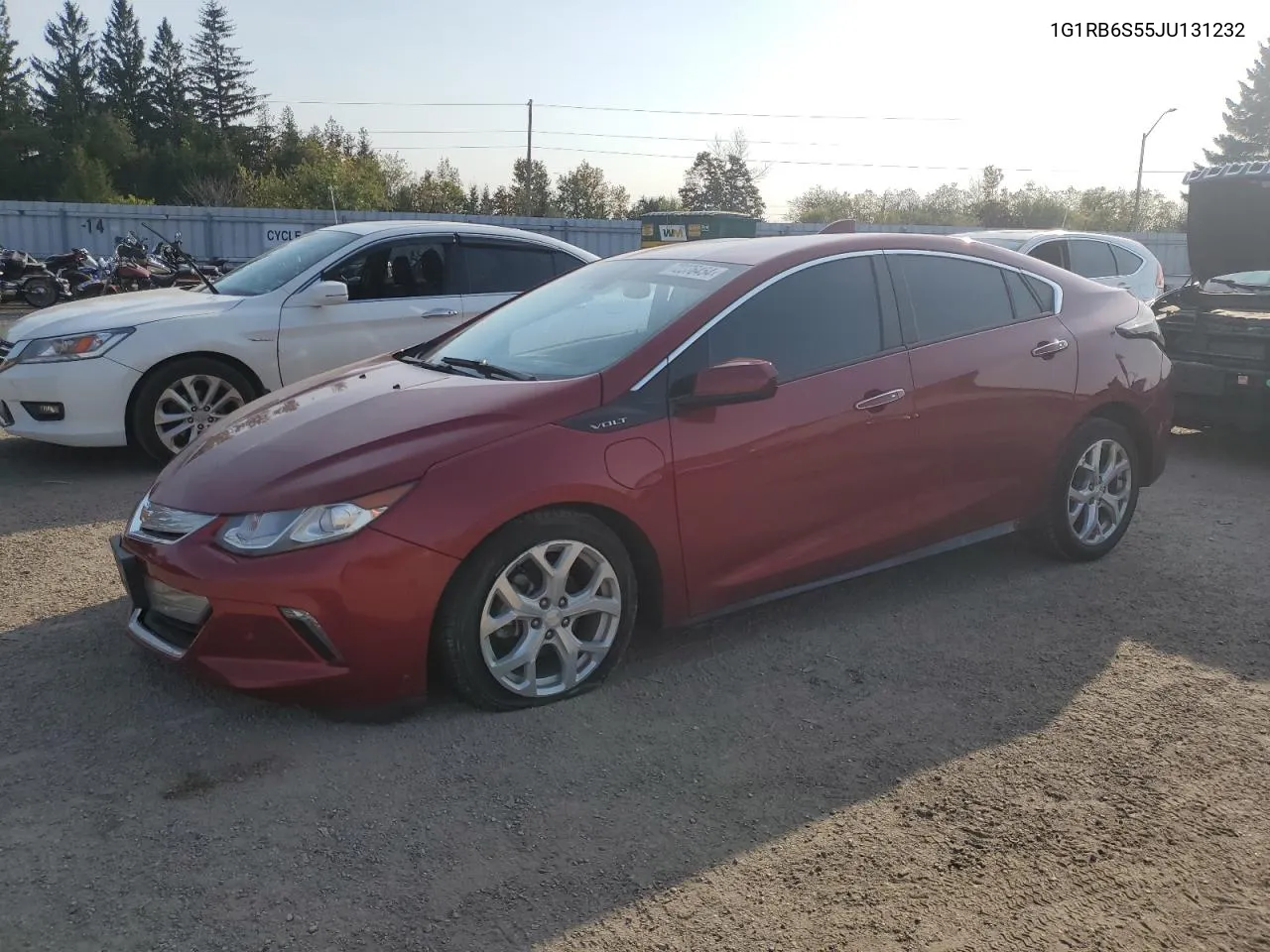 2018 Chevrolet Volt Premier VIN: 1G1RB6S55JU131232 Lot: 72376454