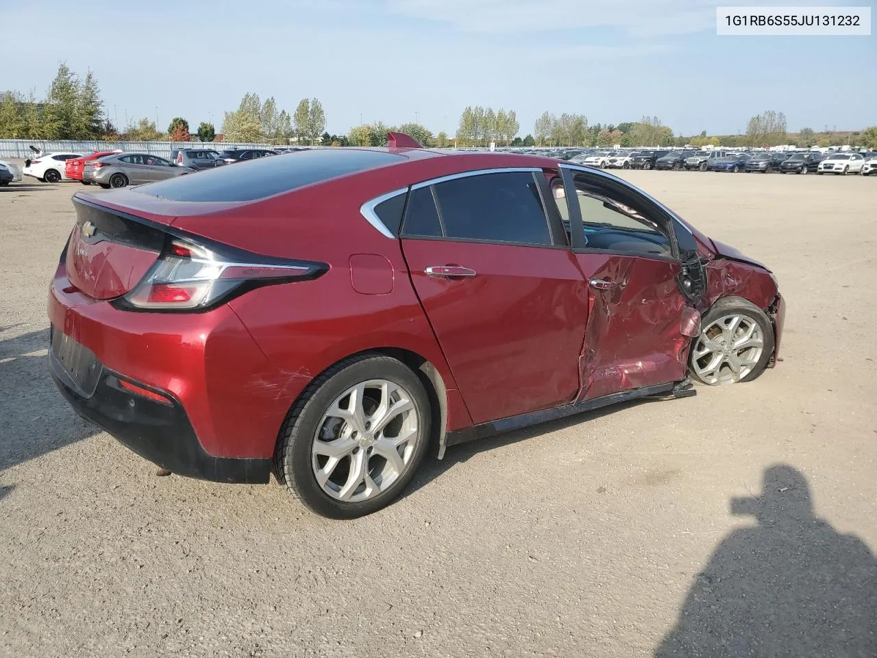 2018 Chevrolet Volt Premier VIN: 1G1RB6S55JU131232 Lot: 72376454