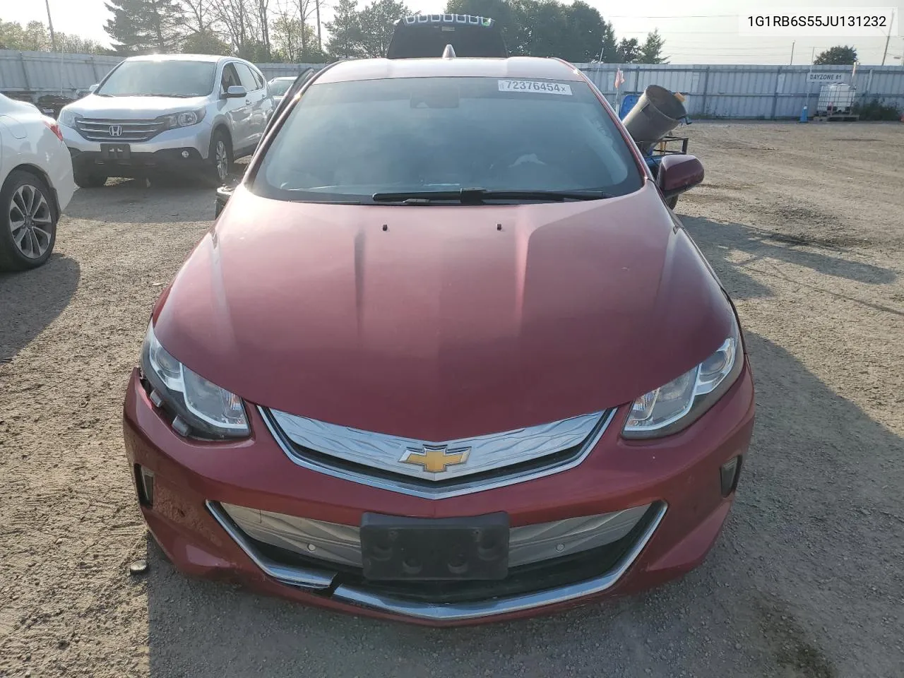 2018 Chevrolet Volt Premier VIN: 1G1RB6S55JU131232 Lot: 72376454