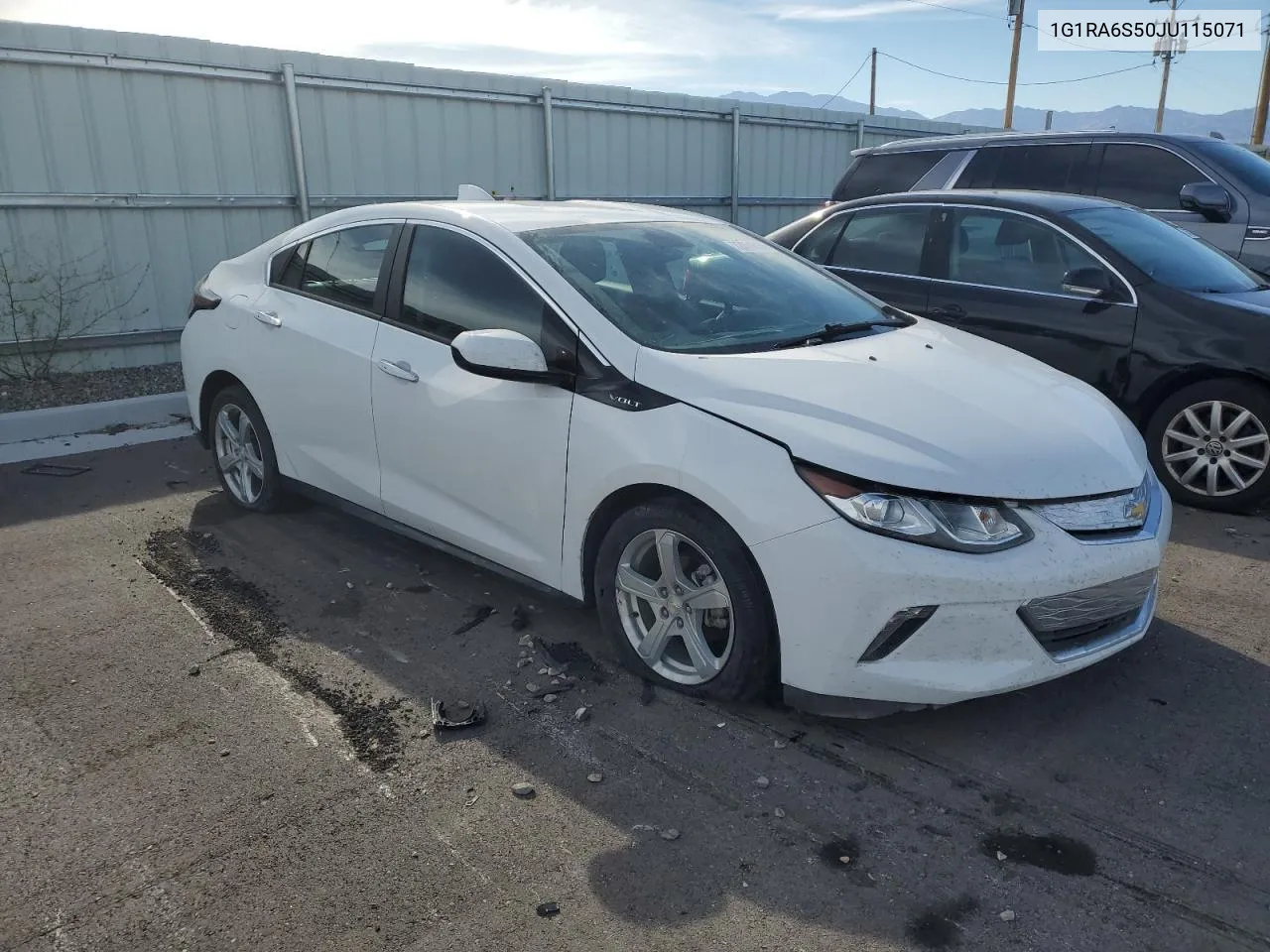 2018 Chevrolet Volt Lt VIN: 1G1RA6S50JU115071 Lot: 72451614