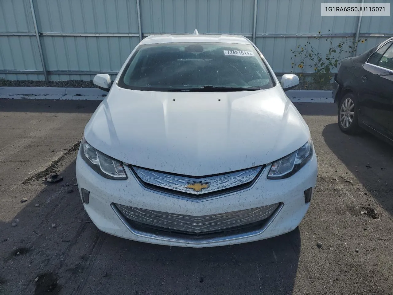 2018 Chevrolet Volt Lt VIN: 1G1RA6S50JU115071 Lot: 72451614