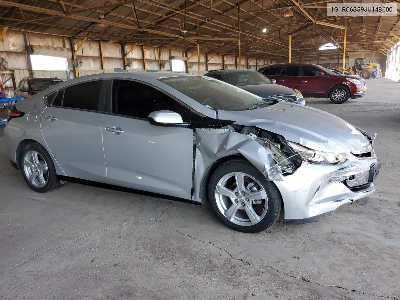 2018 Chevrolet Volt Lt VIN: 1G1RC6S59JU148600 Lot: 73591224