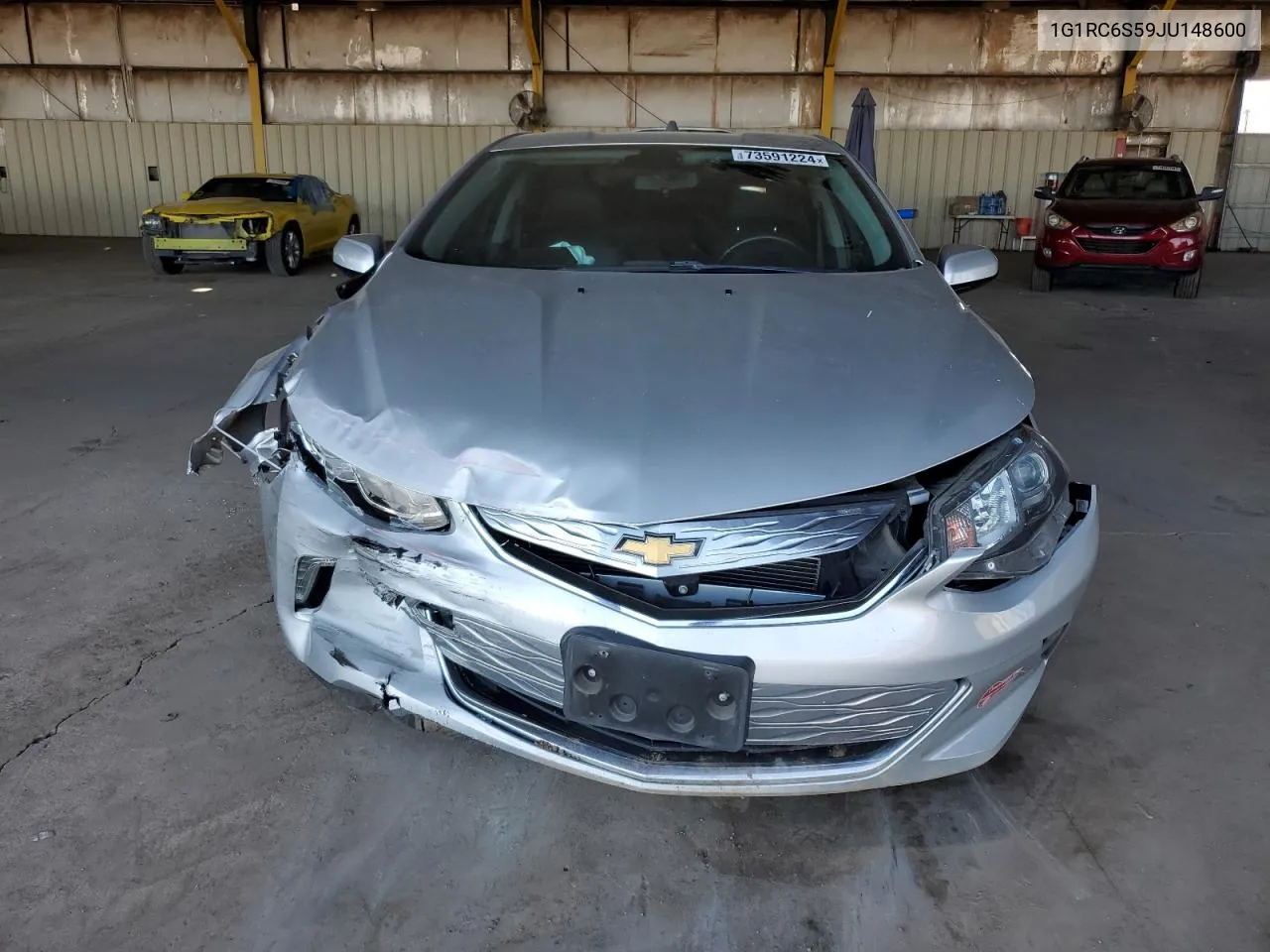 2018 Chevrolet Volt Lt VIN: 1G1RC6S59JU148600 Lot: 73591224