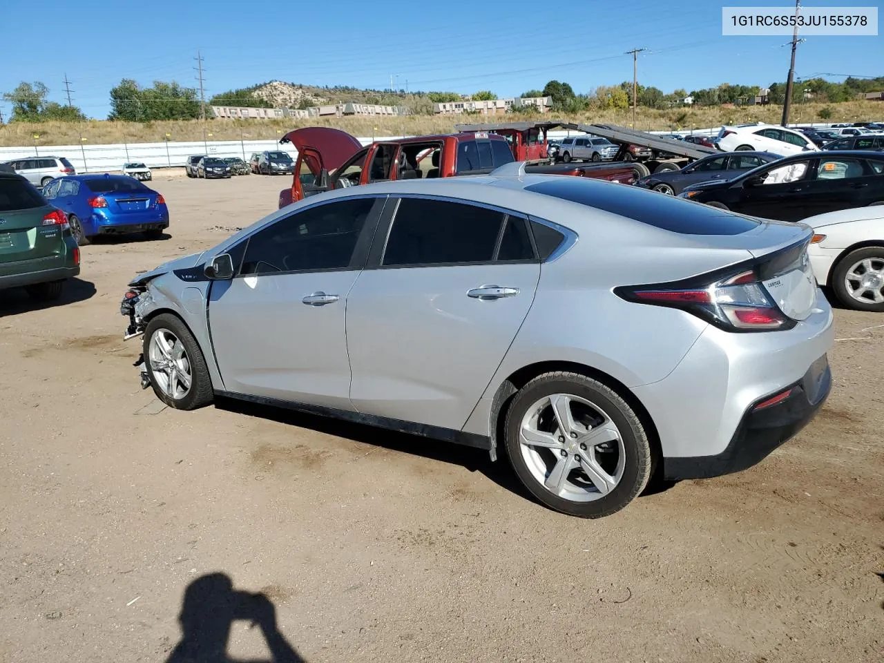 2018 Chevrolet Volt Lt VIN: 1G1RC6S53JU155378 Lot: 73606444