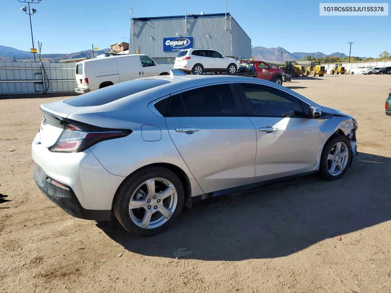 2018 Chevrolet Volt Lt VIN: 1G1RC6S53JU155378 Lot: 73606444