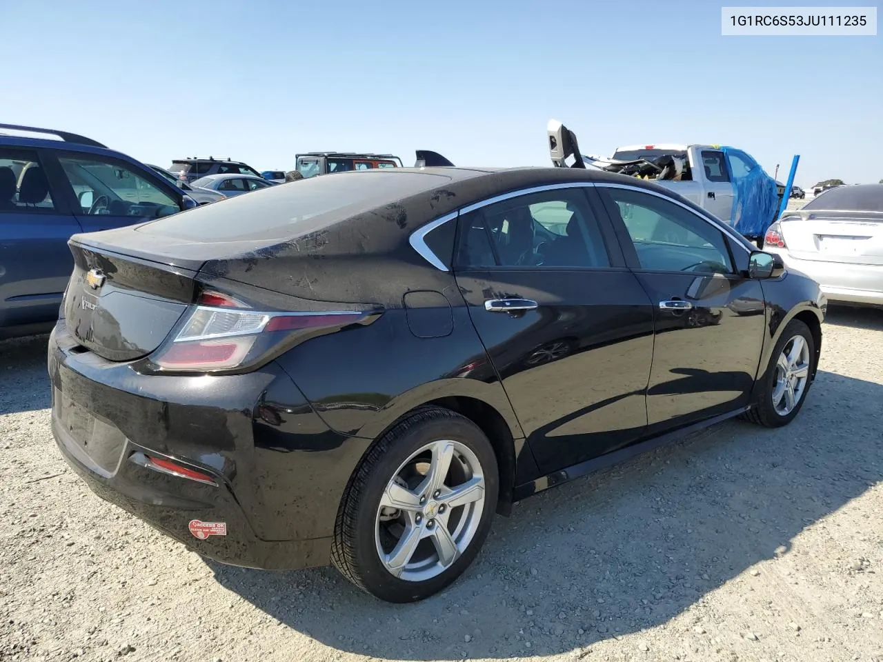 2018 Chevrolet Volt Lt VIN: 1G1RC6S53JU111235 Lot: 73775694