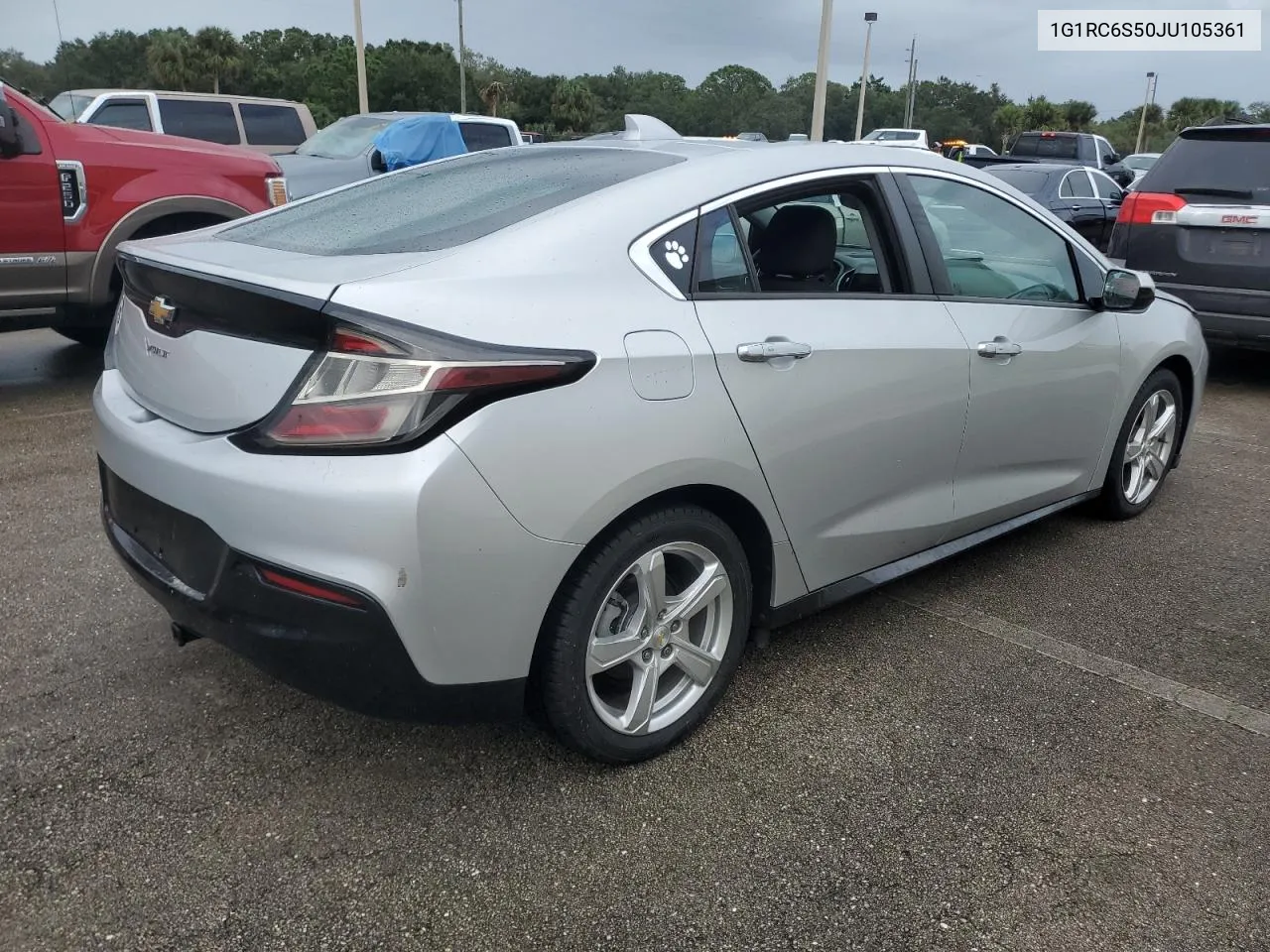 2018 Chevrolet Volt Lt VIN: 1G1RC6S50JU105361 Lot: 74142444