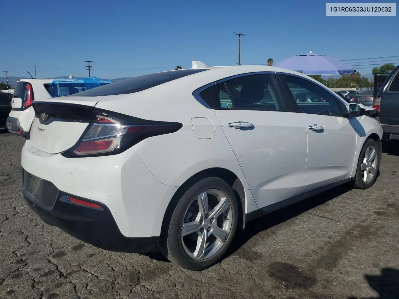 2018 Chevrolet Volt Lt VIN: 1G1RC6S53JU120632 Lot: 75014454