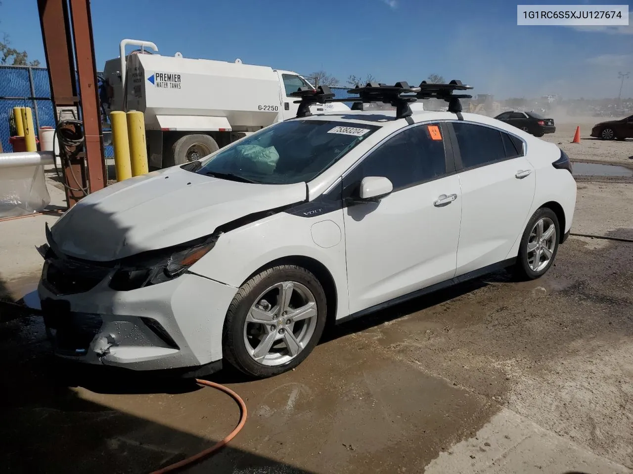 2018 Chevrolet Volt Lt VIN: 1G1RC6S5XJU127674 Lot: 75393204