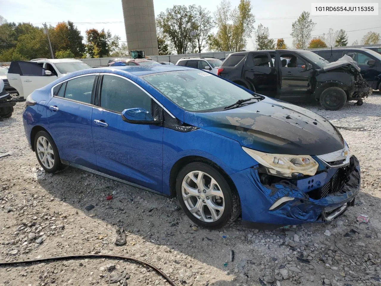 2018 Chevrolet Volt Premier VIN: 1G1RD6S54JU115355 Lot: 75450184