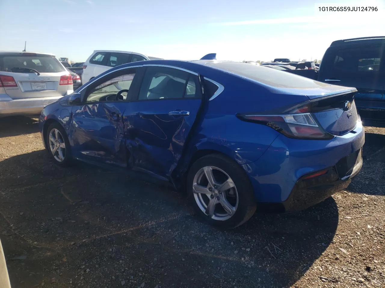 2018 Chevrolet Volt Lt VIN: 1G1RC6S59JU124796 Lot: 75988054