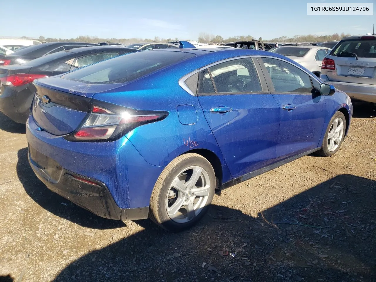 2018 Chevrolet Volt Lt VIN: 1G1RC6S59JU124796 Lot: 75988054