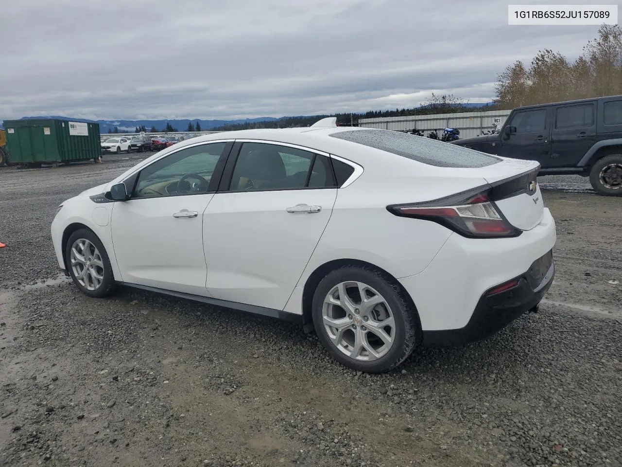 2018 Chevrolet Volt Premier VIN: 1G1RB6S52JU157089 Lot: 76587134