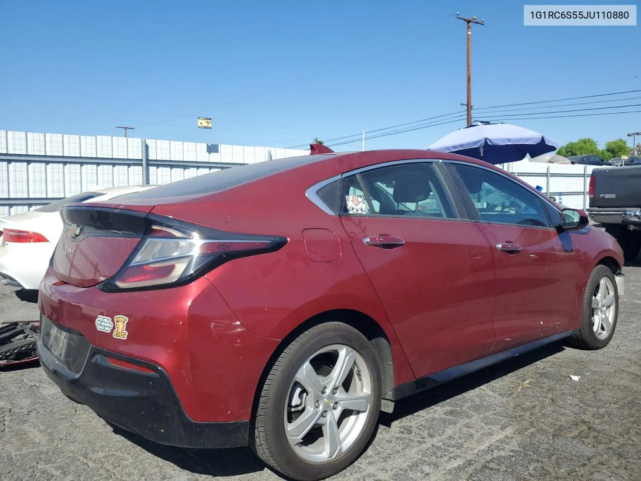 2018 Chevrolet Volt Lt VIN: 1G1RC6S55JU110880 Lot: 76948054