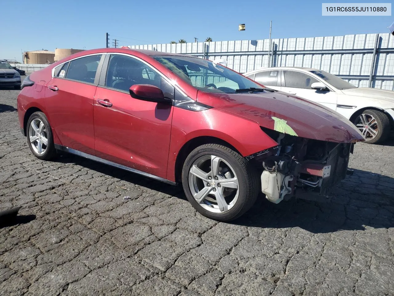 2018 Chevrolet Volt Lt VIN: 1G1RC6S55JU110880 Lot: 76948054