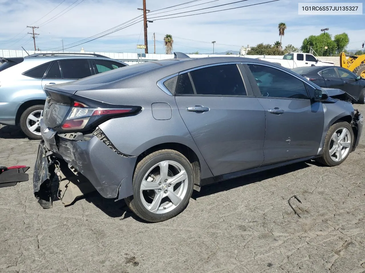 2018 Chevrolet Volt Lt VIN: 1G1RC6S57JU135327 Lot: 77221234