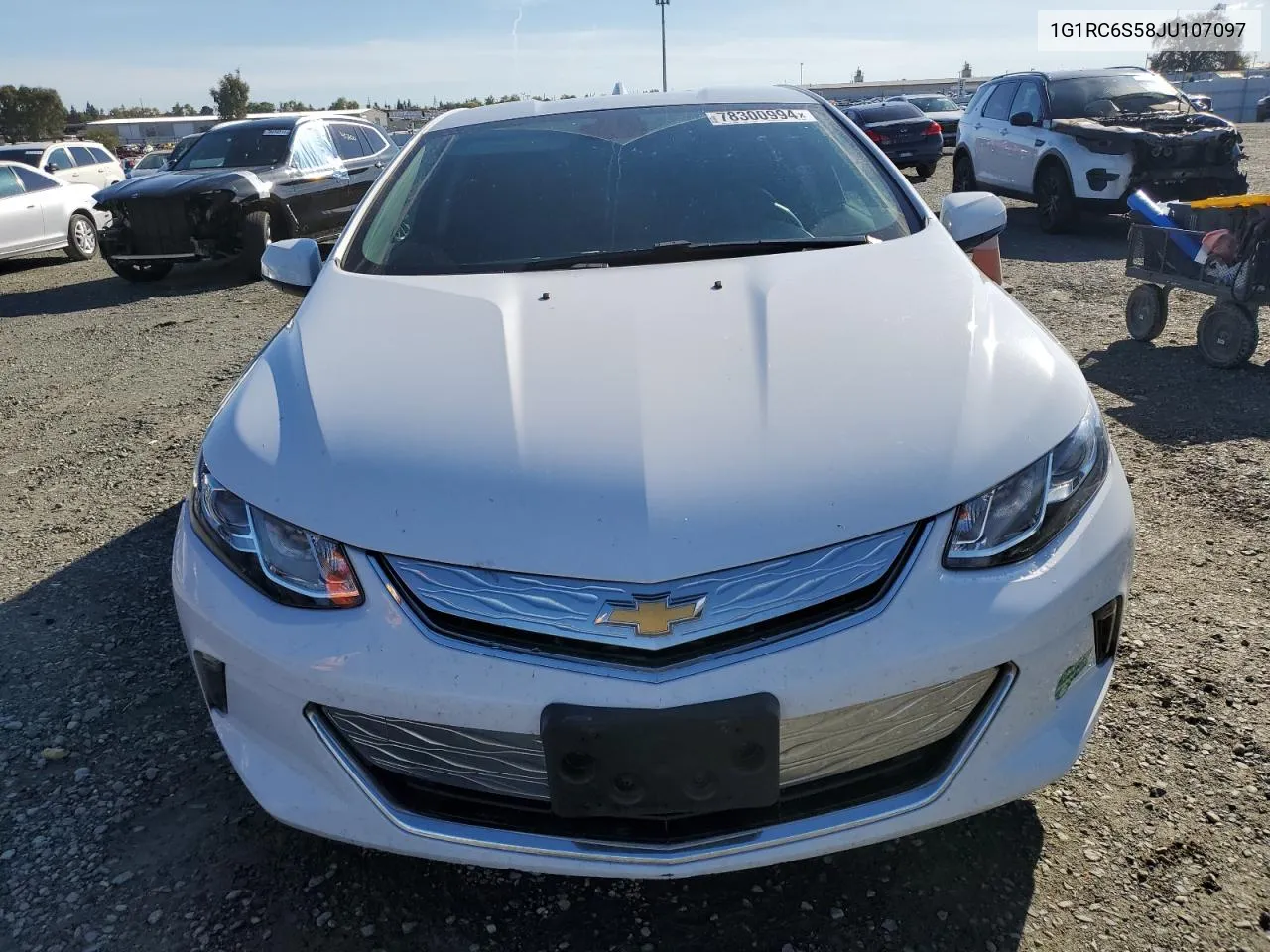 2018 Chevrolet Volt Lt VIN: 1G1RC6S58JU107097 Lot: 78300994