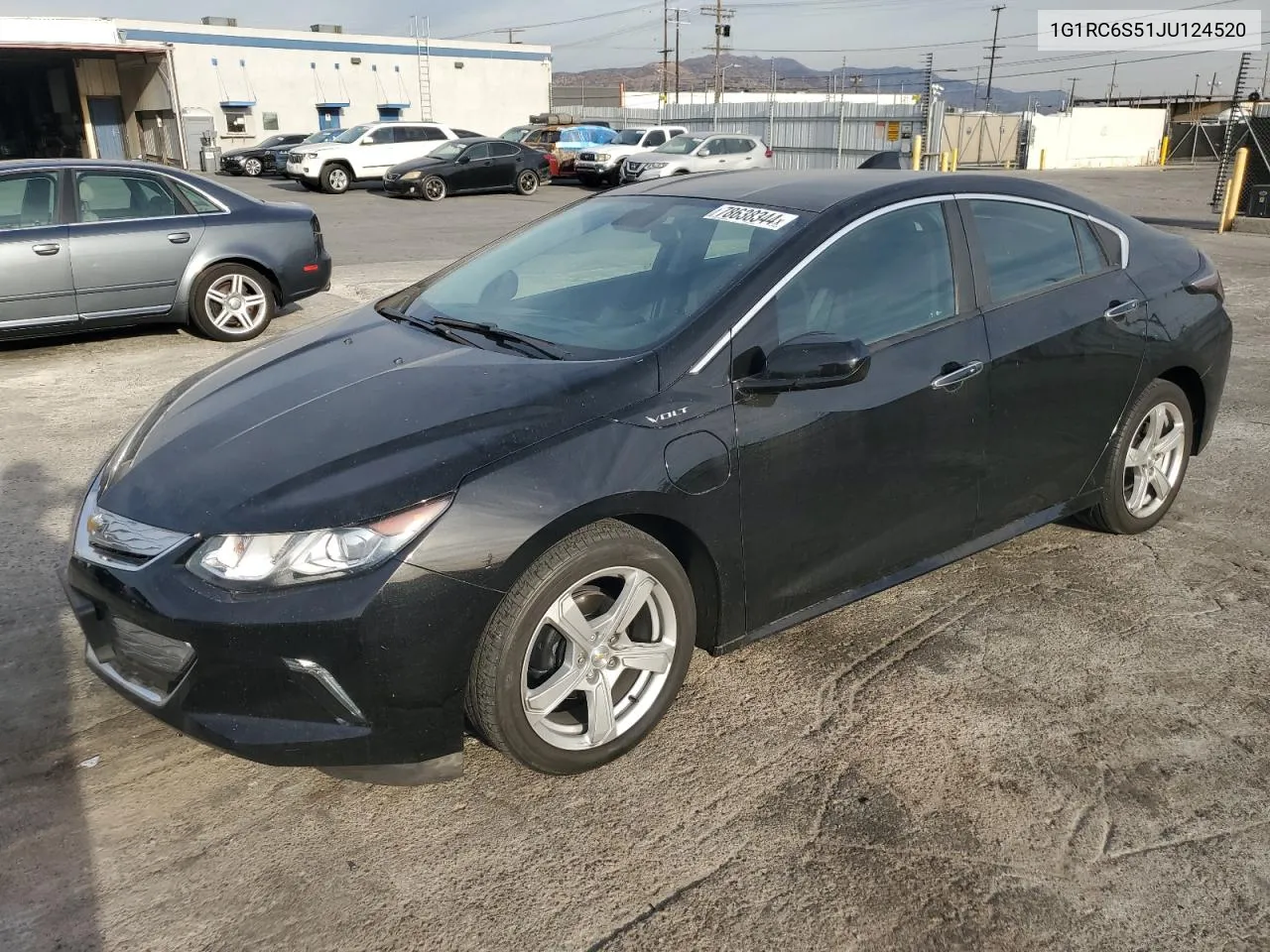 2018 Chevrolet Volt Lt VIN: 1G1RC6S51JU124520 Lot: 78638344