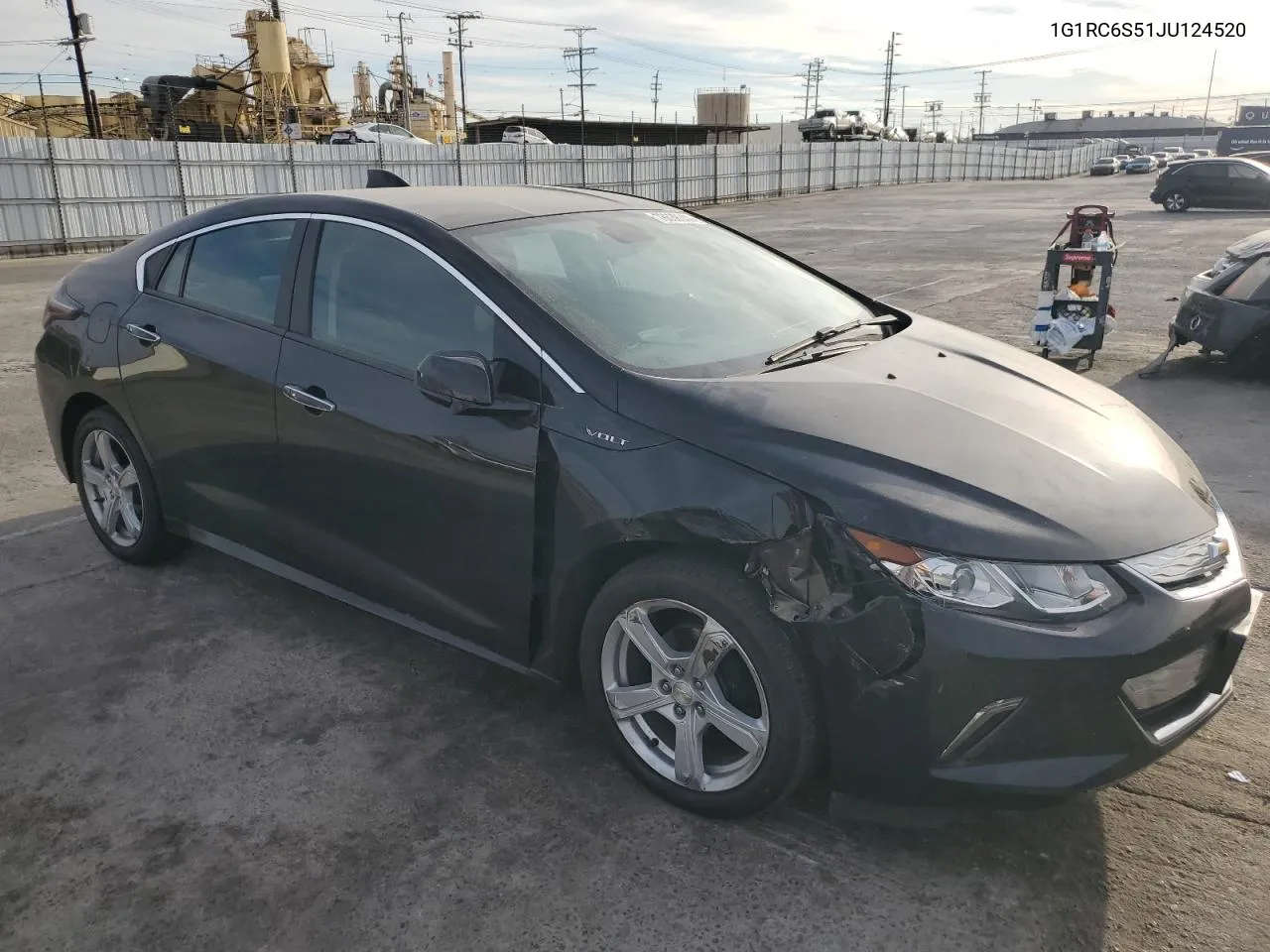 2018 Chevrolet Volt Lt VIN: 1G1RC6S51JU124520 Lot: 78638344