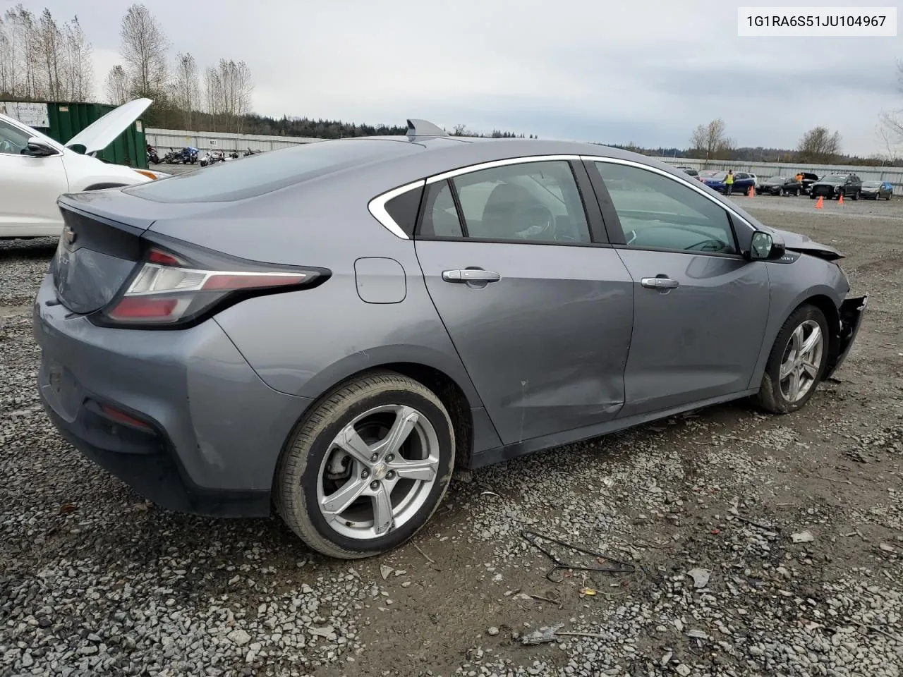 2018 Chevrolet Volt Lt VIN: 1G1RA6S51JU104967 Lot: 78940934